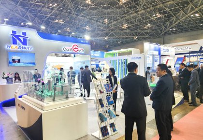 尊龙凯时亮相日本海事展 碳循环产品生态备受青睐